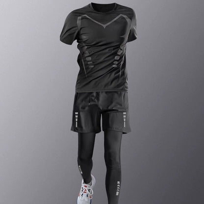Running Gym Clothes Outdoor Quick-dry Clothes Tight Long Sleeve
