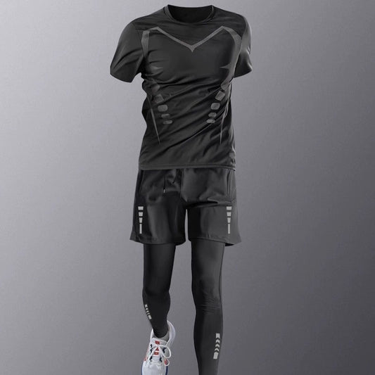 Running Gym Clothes Outdoor Quick-dry Clothes Tight Long Sleeve