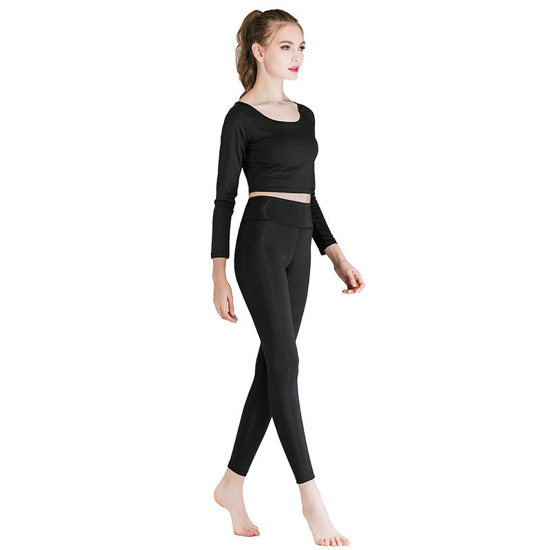 Fashion printed yoga clothes suit women