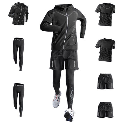 Running Gym Clothes Outdoor Quick-dry Clothes Tight Long Sleeve